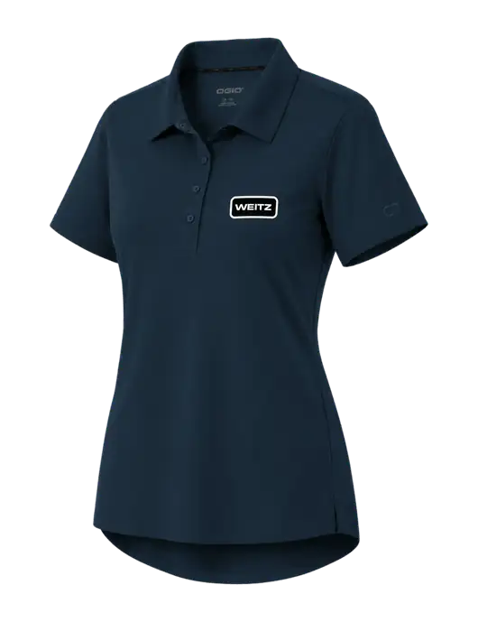 OGIO Womens Envision Dark Navy Polo w/Weitz Logo