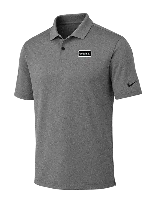 Nike Dark Grey Heather Dri-FIT Vapor Polo w/Weitz Logo