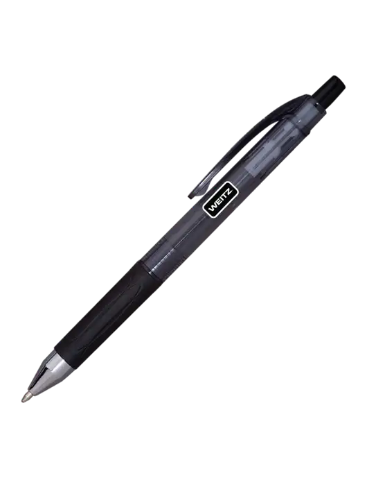 Translucent Black Tint Pen - Black Ink w/Weitz Logo