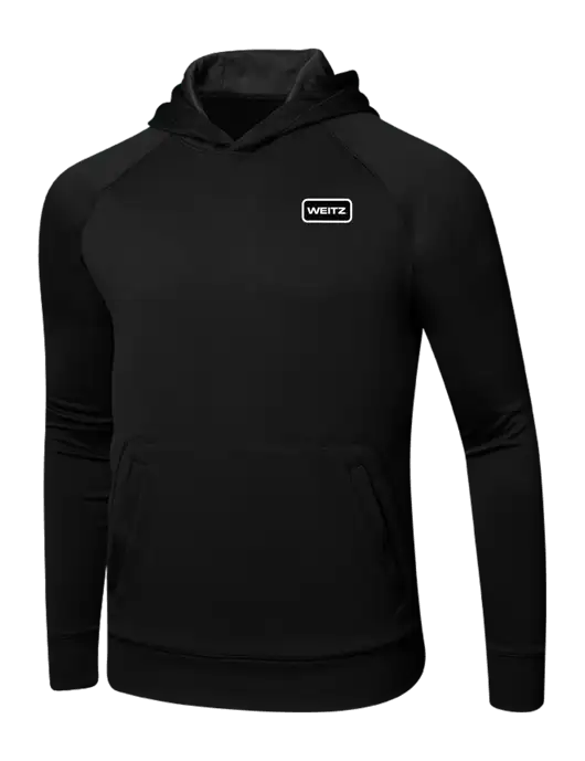 Tech Black Fleece Hooded Sweatshirt w/Weitz Logo