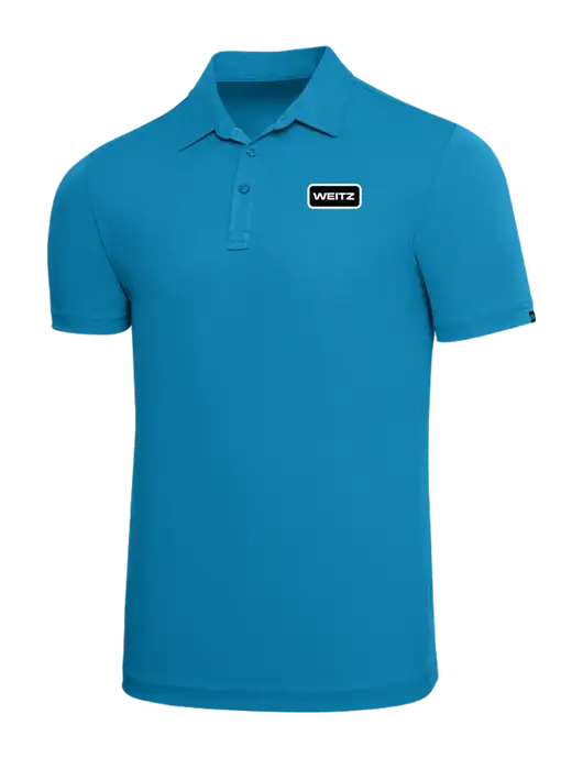 TravisMathew Sapphire Solid Oceanside Polo w/Weitz Logo