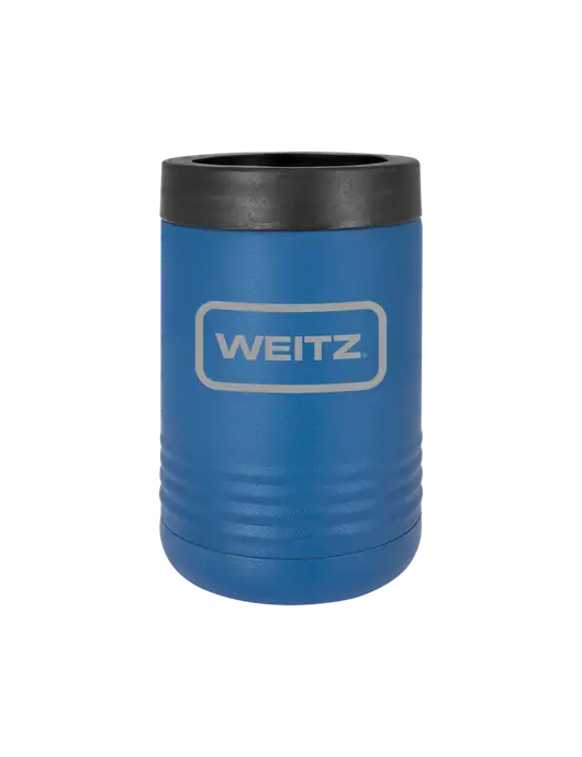 Polar Camel 12 oz Powder Coated Royal Blue Vacuum Insulated Beverage Holder w/Weitz Logo