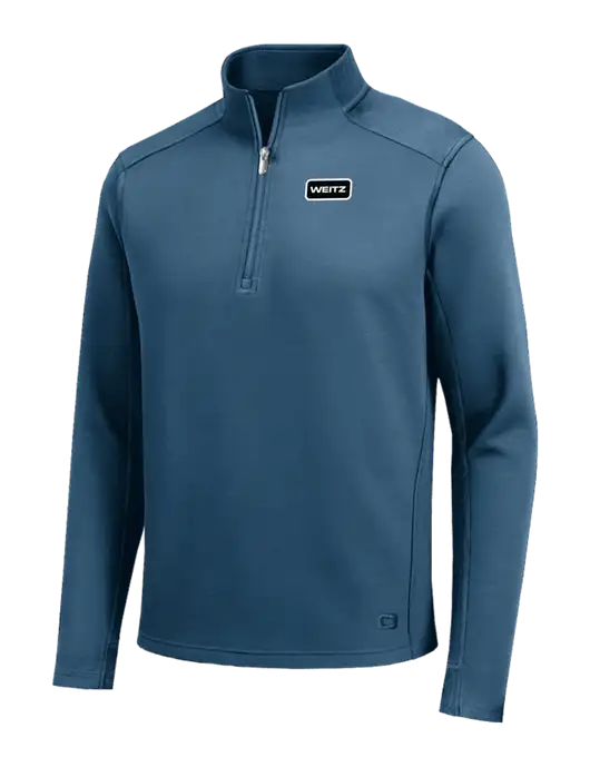 OGIO Transcend Light Navy 1/4-Zip w/Weitz Logo
