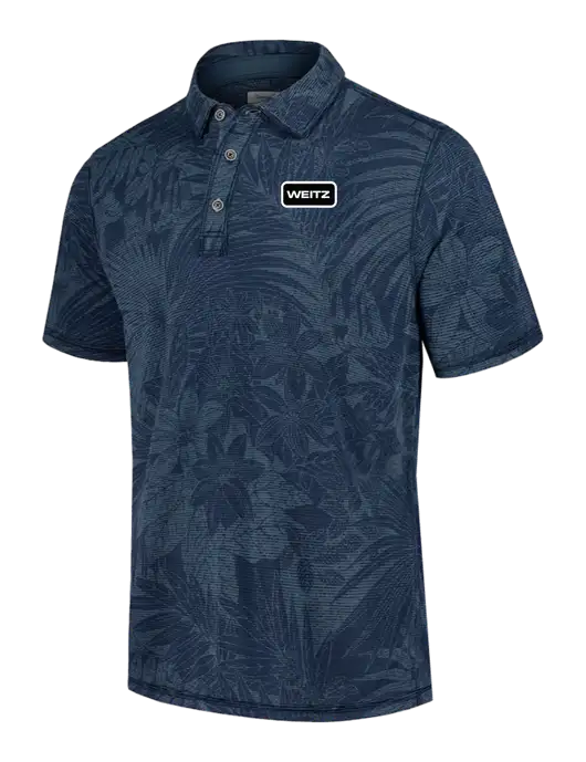 Tommy Bahama Navy Santiago Paradise Polo w/Weitz Logo