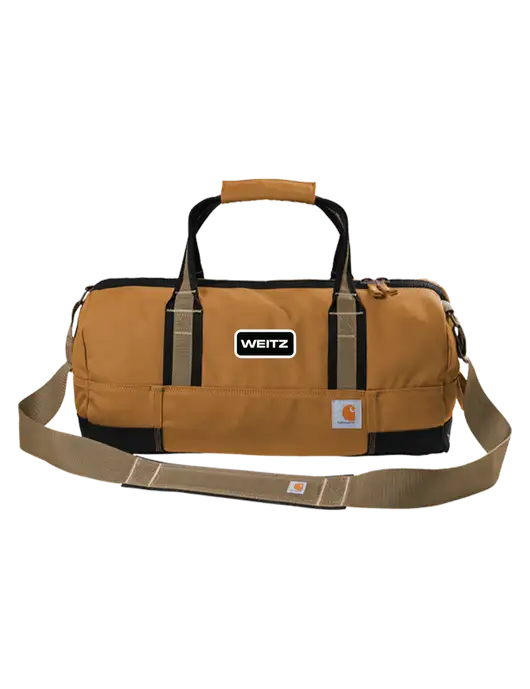 Carhartt Brown Foundry Series 20” Duffel w/Weitz Logo