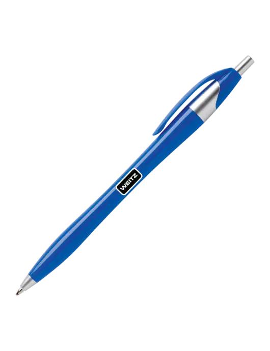 Novella Royal Platinum Pen - Blue Ink w/Weitz Logo
