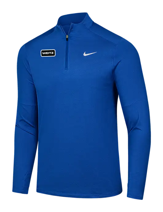 Nike Royal Dri-FIT Element 1/2-Zip Pullover w/Weitz Logo