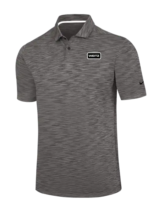 Nike Dark Grey Dri-FIT Vapor Space Dyed Polo w/Weitz Logo