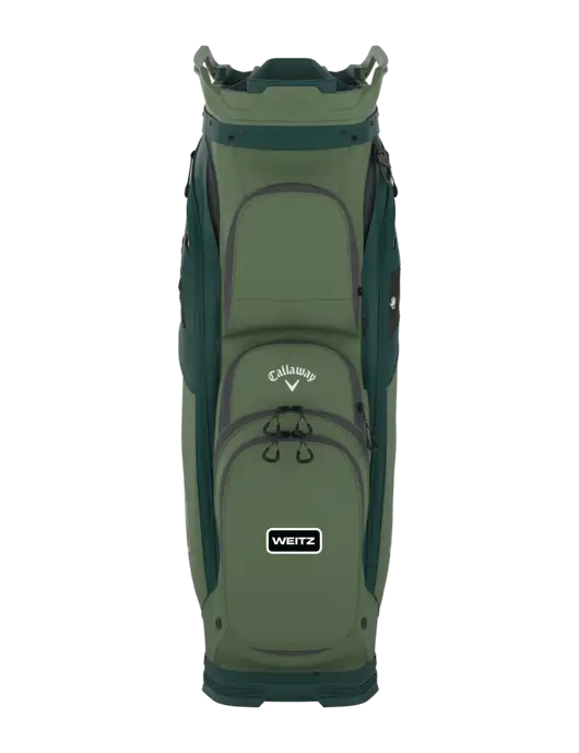 Callaway Org 14 Light Olive Golf Bag  w/Weitz Logo