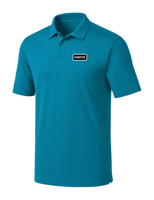 Sapphire Blue Silk Touch Performance Polo w/Weitz Logo