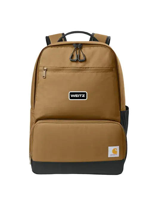 Carhartt Two-Compartment Brown Cooler Backpack w/Weitz Logo
