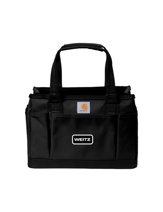 Carhartt Black Utility Tote w/Weitz Logo