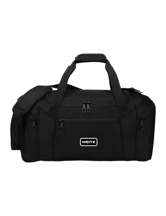 Slim & Lite Black Duffel    w/Weitz Logo