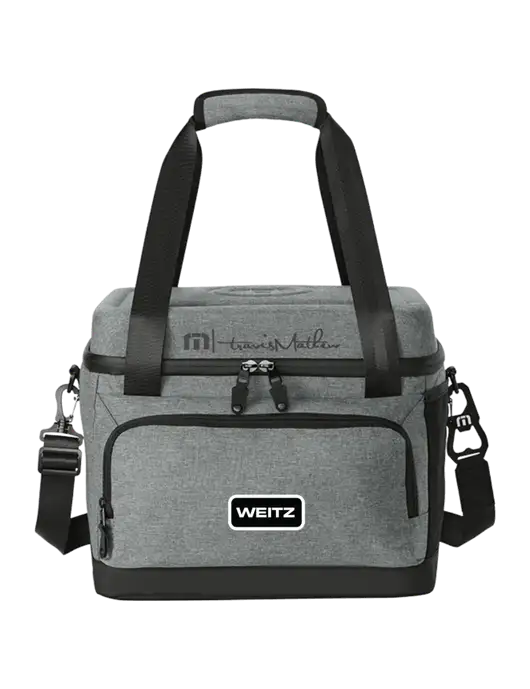 TravisMathew Medium Grey Heather Cruise 24-Can Cooler w/Weitz Logo