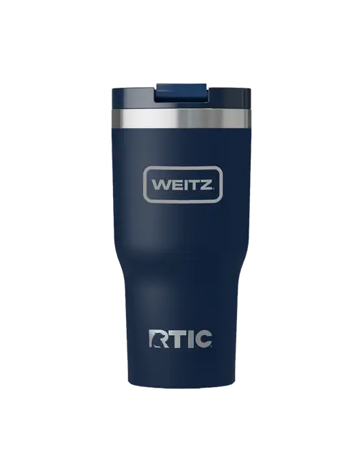 RTIC Essential 20 oz Navy Tumbler w/Weitz Logo