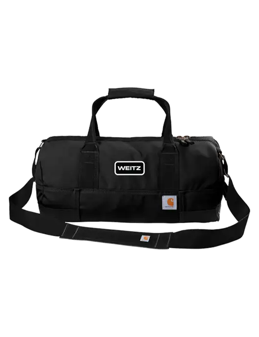 Carhartt Black Foundry Series 20” Duffel w/Weitz Logo