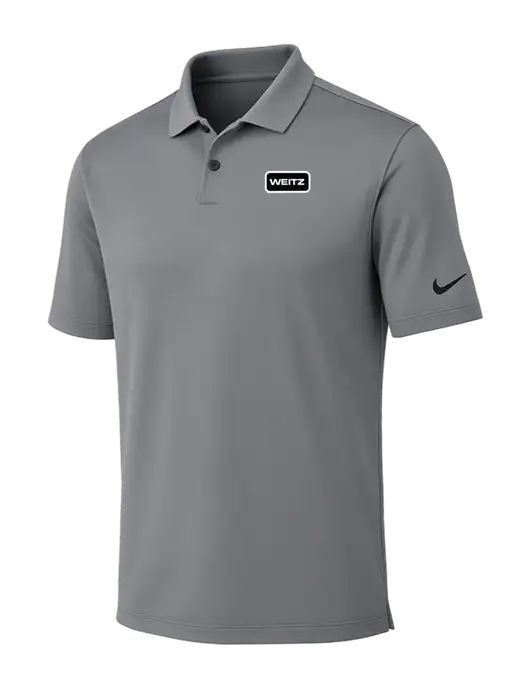 Nike Medium Grey Dri-FIT Vapor Polo w/Weitz Logo