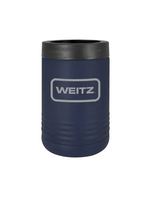 Polar Camel 12 oz Powder Coated Navy Vacuum Insulated Beverage Holder w/Weitz Logo