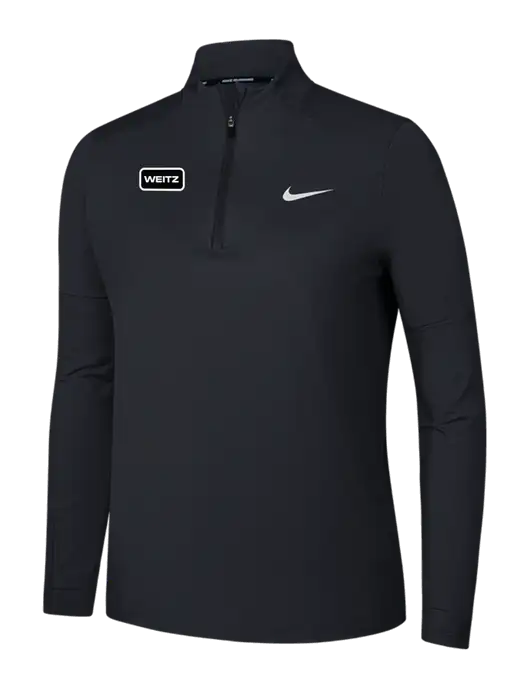 Nike Black Womens Dri-FIT Element 1/2-Zip Pullover w/Weitz Logo