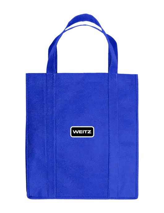 Eco Reusable Jumbo Royal Shopping Bag w/Weitz Logo
