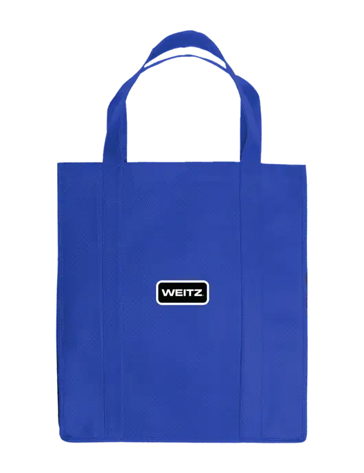 Eco Reusable Jumbo Royal Shopping Bag w/Weitz Logo