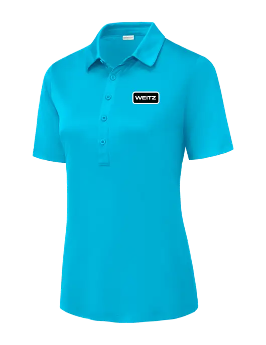 Sapphire Womens Posi-UV Pro Polo w/Weitz Logo