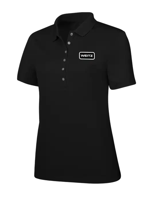 Callaway Womens Ottoman Black Polo w/Weitz Logo