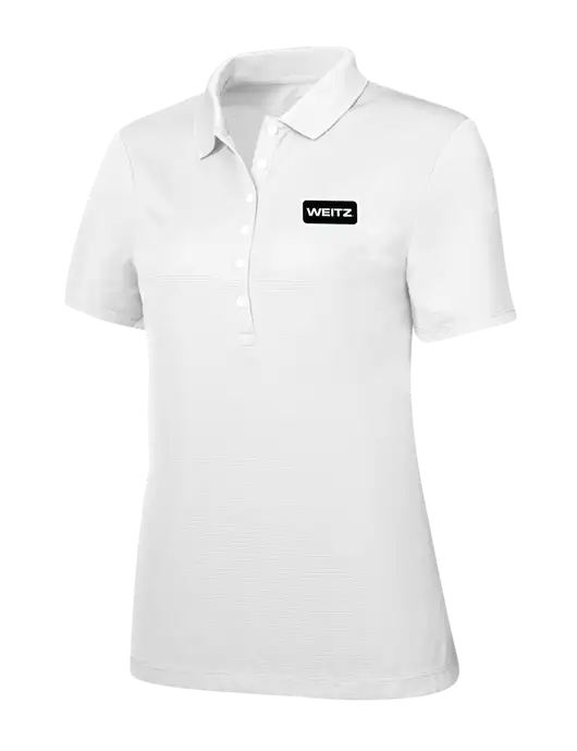Callaway Womens Ottoman Bright White Polo w/Weitz Logo