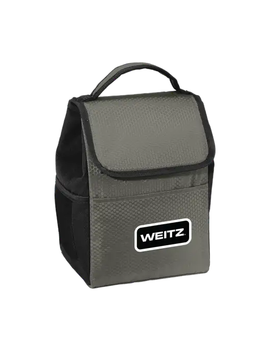 Lunch Bag Grey/Black Cooler w/Weitz Logo