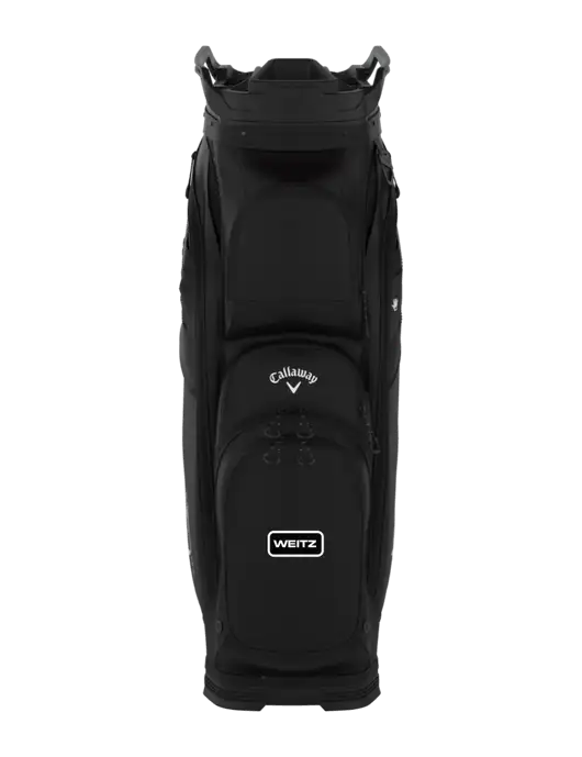 Callaway Org 14 Black Golf Bag  w/Weitz Logo