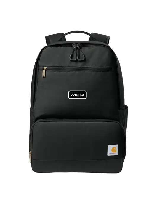 Carhartt Two-Compartment Black Cooler Backpack w/Weitz Logo