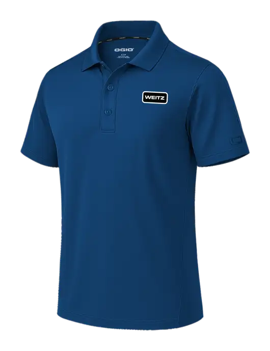 OGIO Envision Light Navy Polo w/Weitz Logo