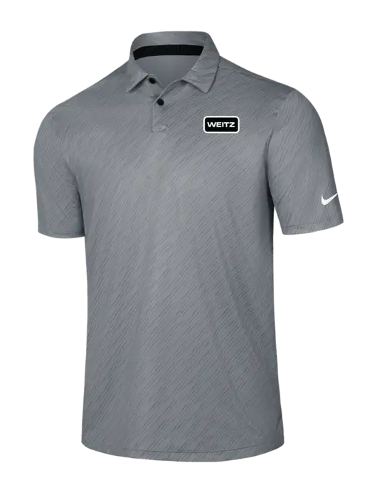 Nike Medium Grey Vapor Dash Polo w/Weitz Logo