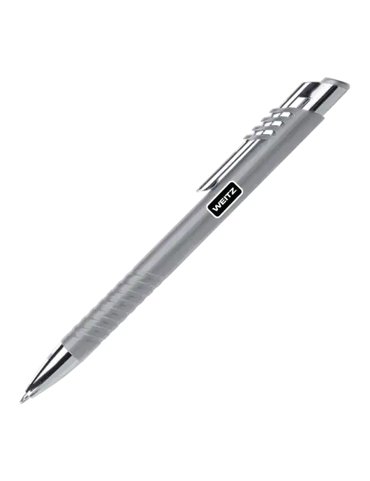 Schirhart Grey Pen - Black Ink w/Weitz Logo