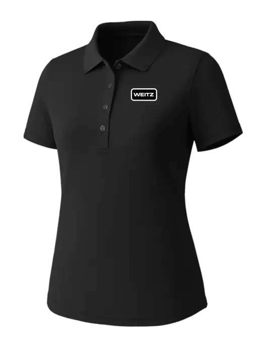 Callaway Womens Core Black Performance Polo w/Weitz Logo