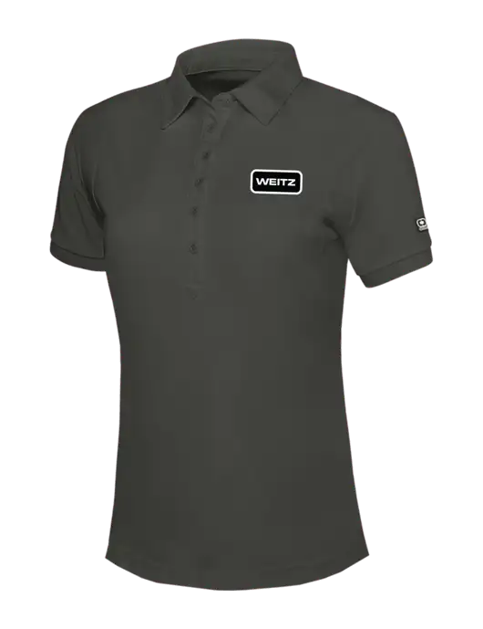 OGIO Womens Dark Grey Jewel Polo w/Weitz Logo