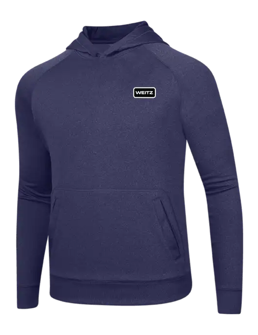 Tech True Navy Fleece Hooded Sweatshirt w/Weitz Logo