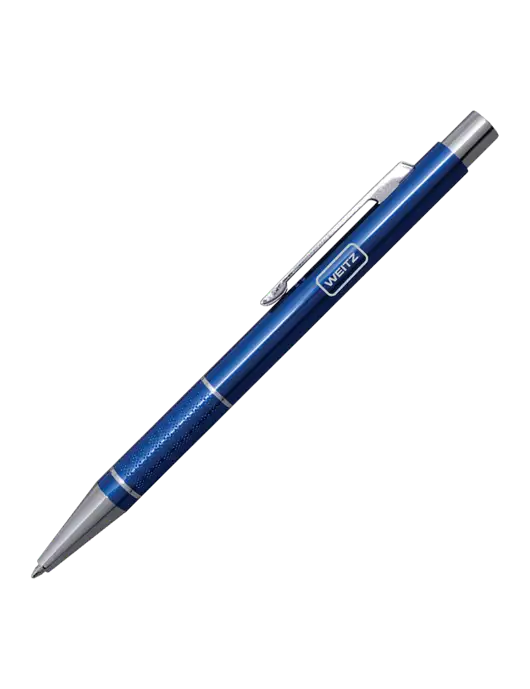 St George Blue Pen - Blue Ink w/Weitz Logo