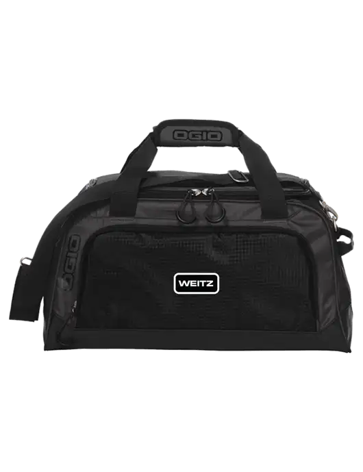 OGIO Breakaway Very Dark Grey/Black Duffel w/Weitz Logo