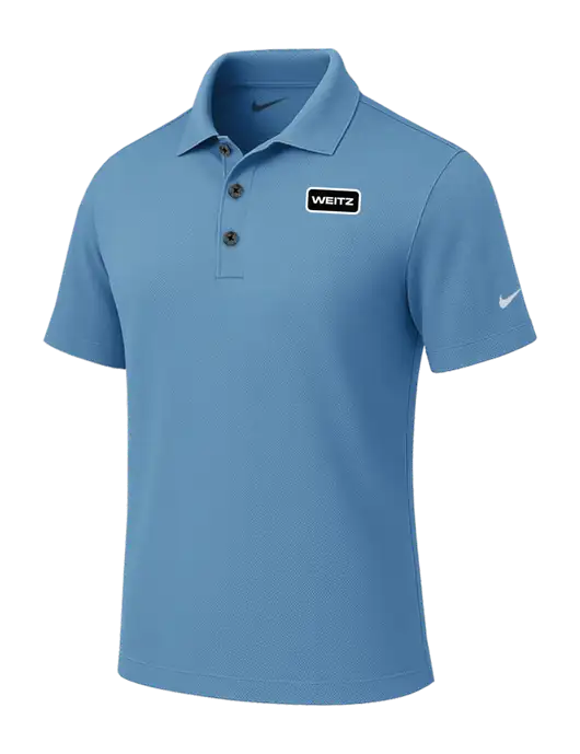 Nike Light Blue Tech Basic Dri-FIT Polo
 w/Weitz Logo