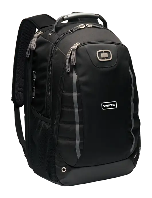 OGIO Black Pursuit Pack w/Weitz Logo