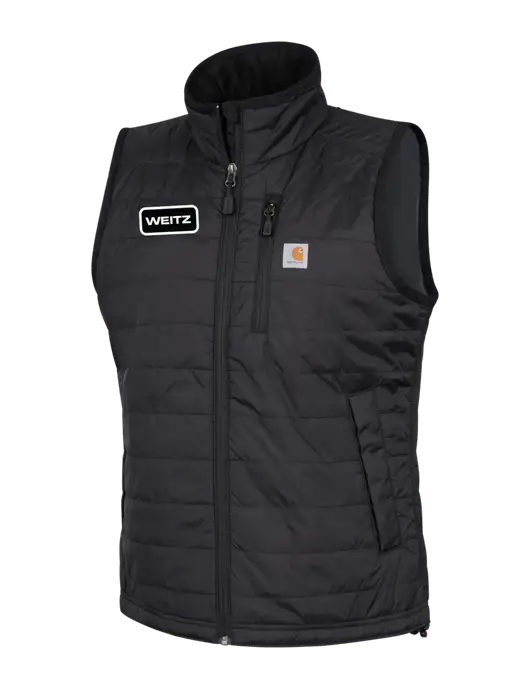 Carhartt Womens Black Gilliam Vest w/Weitz Logo