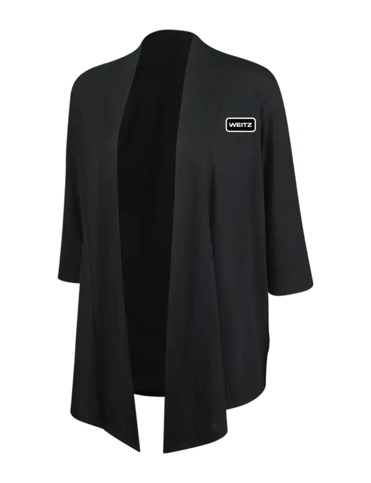 Black Womens Concept Shrug w/Weitz Logo