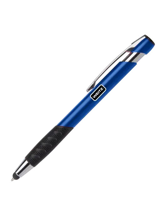 Alize Blue Stylus Black Ink Pen w/Weitz Logo