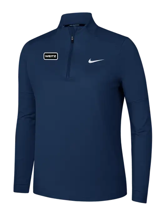 Nike Dark Navy Womens Dri-FIT Element 1/2-Zip Pullover w/Weitz Logo