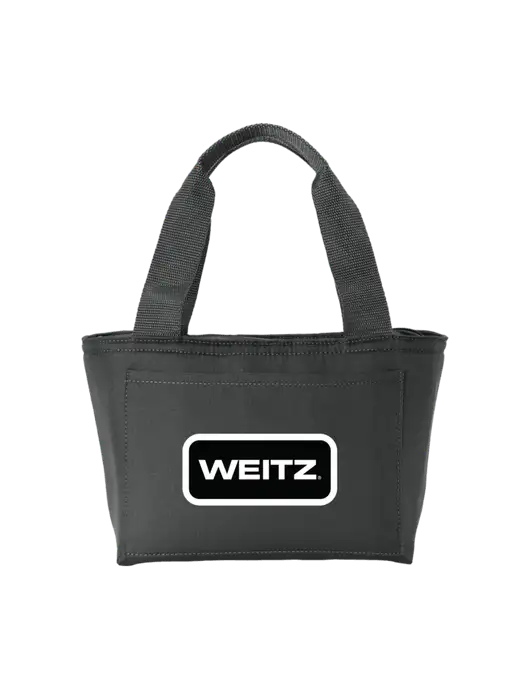 Iso Dark Grey Lunch Tote w/Weitz Logo
