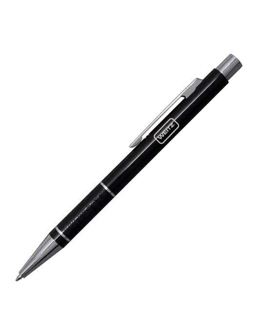 St George Black Pen - Blue Ink w/Weitz Logo
