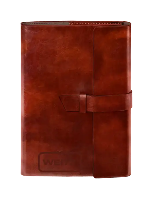 Fabrizio Brown 6.875 x 9.56 Portfolio w/Weitz Logo