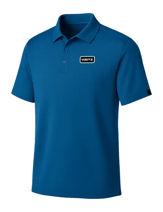 OGIO Royal Blue Framework Polo w/Weitz Logo