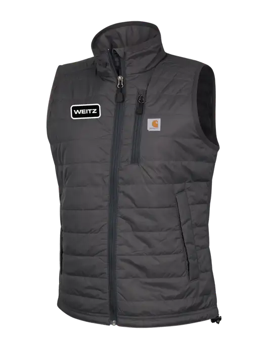 Carhartt Womens Dark Grey Gilliam Vest w/Weitz Logo